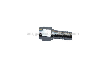 Hose Swivel Adapter, stainless steel adapter 3/8 barb x 1/4 FFL swivel nut