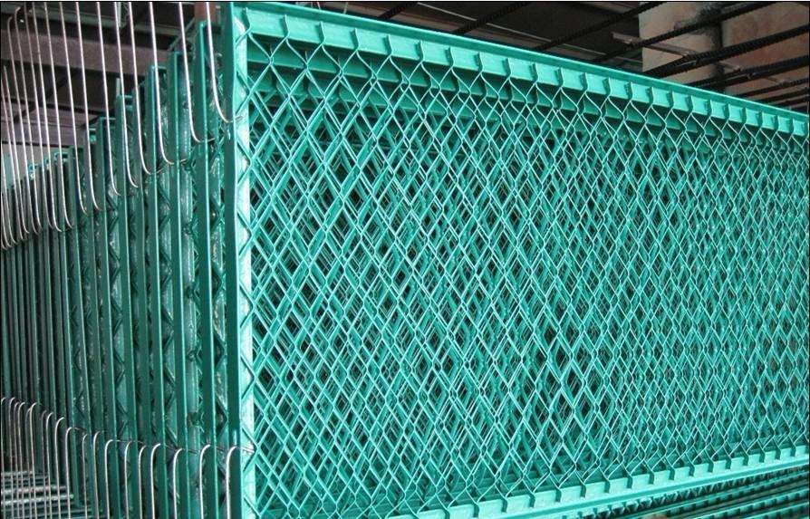 PVC revestido galvanizado valla de alta seguridad 358