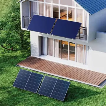 Plug and Play Balcony Solar Kit Panel System - On-Grid Off-Grid Balkonkraftwerk 600W 800W 1200W