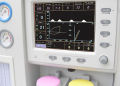 10.4 ίντσα Tft παιδιατρική και ενηλίκων ολοκληρωμένη γενική μηχανή με εξαεριστήρα αναισθησίας