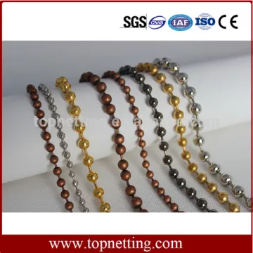 Hotel Decorative Metal Ball Bead Chain Curtain