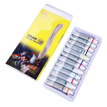 12/24/36 Color Acrylic Paint Set - DIY Graffiti Aluminum Tubes