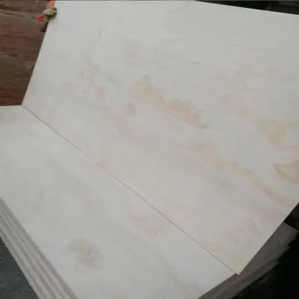 Natural veneer Pine  Furniture Plywood ,1220x2440mm