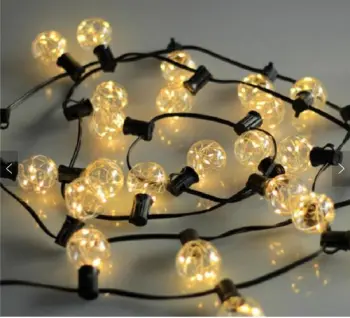 Holiday decoration copper wire LED globe bulb string led light with RGB lights fariy LED lamp