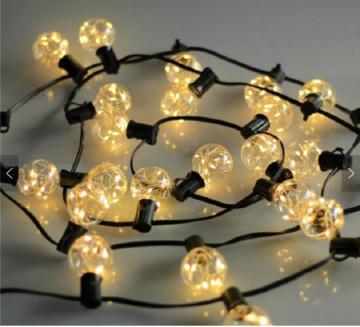 Holiday decoration copper wire LED globe bulb string led light with RGB lights fariy LED lamp