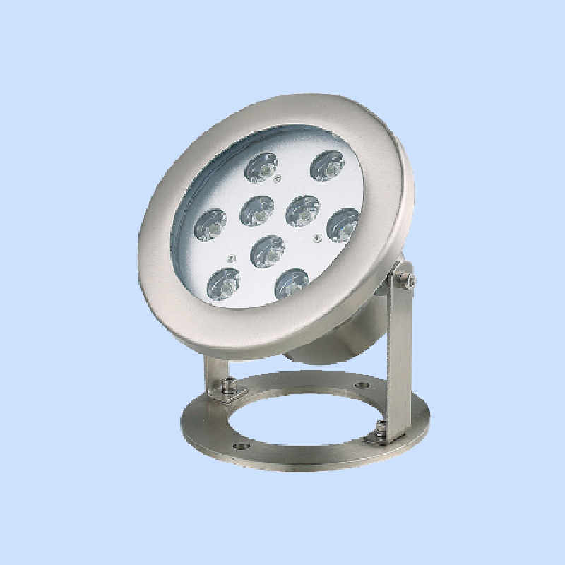 304SS 9pcs LED subaquática Spot Light