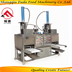 Chinese fried dough wire stripping and twisting maker/ traditional snacks of China one time of 6 STRANDS