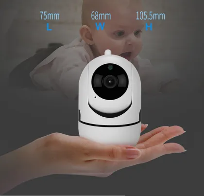 WiFi Smart Indoor IP Camera Compatible with Echo Show and Google Home