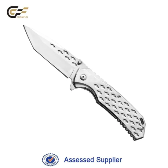 Newest arrival stainless steel camping folding blade knife