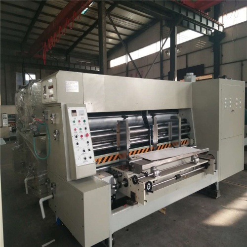 Corrugated paperboard flexo printing slotting machine