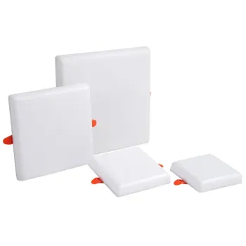 Square 9W 18W 24W 36W Rimless Anti-Glare Downlights for Home and Office Ceiling Lighting
