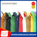 Invisible zipper for pillows and duvet covers