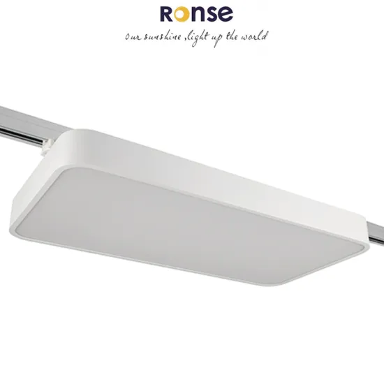 RONSE Commercial Track Light Square LED Panel Light for Home Office Ceiling