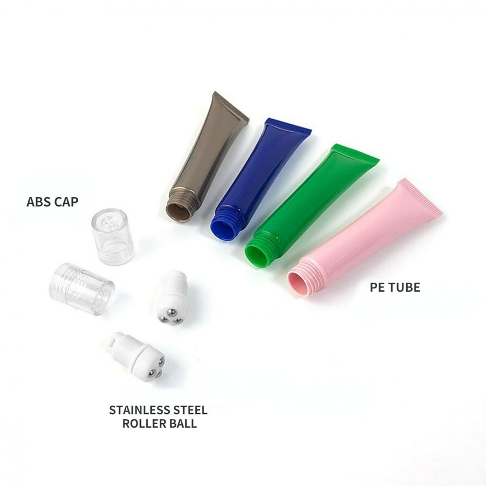 Three stainless balls Eye Cream Tubes