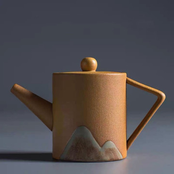 Mini théière en porcelaine avec peinture de glaçage - théière en céramique chinoise intelligente