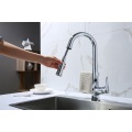 Single handle Chromed sprayer Pull Out Kitchen Faucet