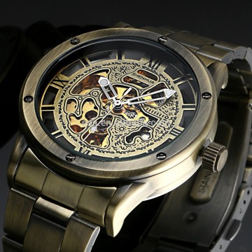 2015 Luxury Watch Skeleton Watch Automatic Mechanical Watch Wholesale in alibaba WM410