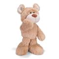 Jouet de sommeil animal en peluche ours en peluche marron clair