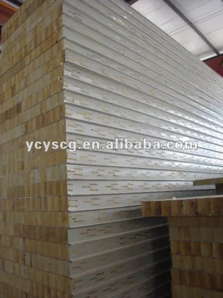 Fire Resistance A1 grade Rockwool Sandwich Panel