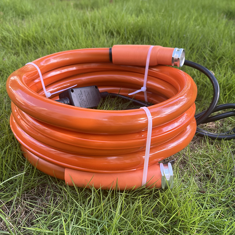 25ft heated water hose Heating Pipe Garden