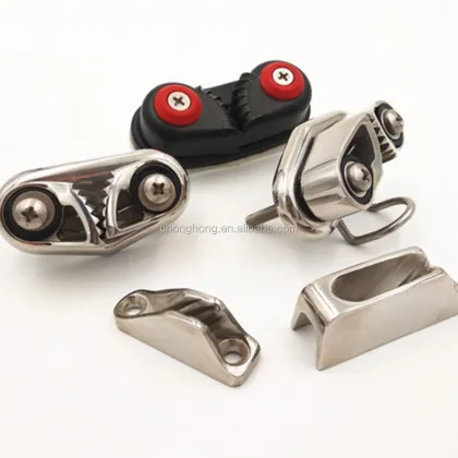 Marine Hardware: AISI316 Stainless Steel Clam Cleat for 3/6mm Rope
