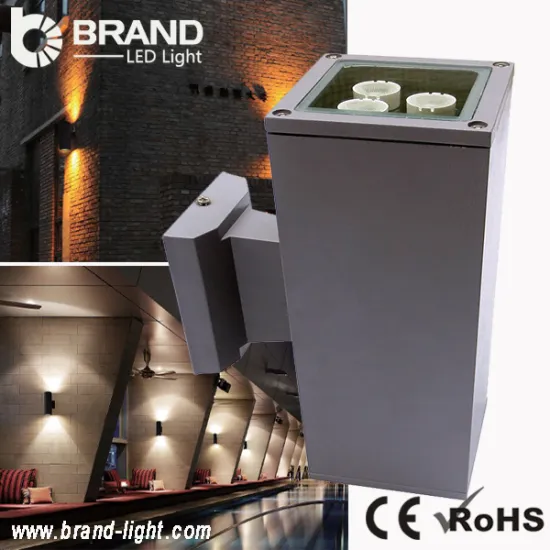 China Factory Wholesale Price IP65 Waterproof outdoor led light wall lamp Square