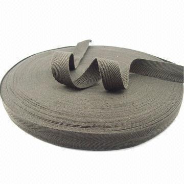 100% Polyester Herringbone Tape, Various Colors and Widths are available