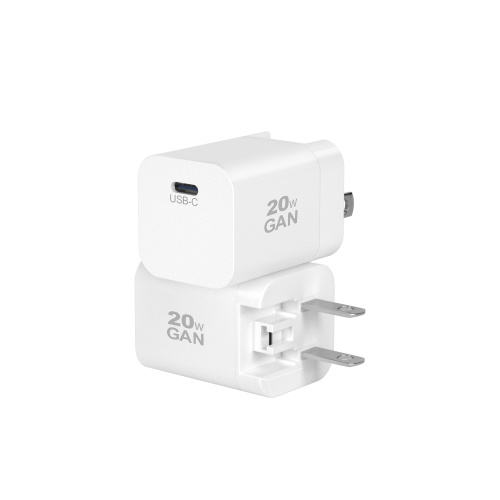 Hot Sale 20W portátil GaN Charger