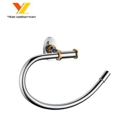 Luxury Gold Bathroom Wall Towel Rack