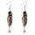 Natural Gemstone Agate Earring