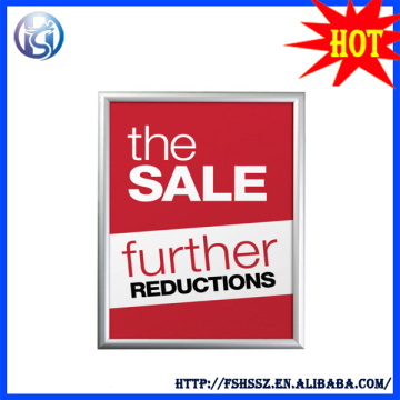 wall mounted aluminum alloy mitred corner poster board