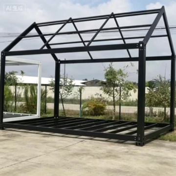 Durable Folding House Featuring Welded Steel Framework