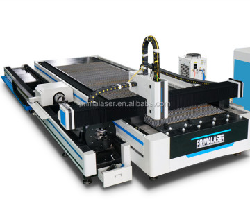 China CNC Tube Metal dan Pipe Plate Fiber Laser Mesin (1500W-3000W) untuk lembaran dan tiub aluminium