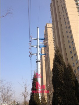 35KV double circuit distribution pole
