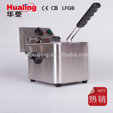 HUALING DEEP FRYER HDF4/Double cylinder deep fryer/Best quality Deep Fryer/4Ldeep fryer