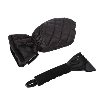 Factory Customized Logo Waterproof Ice Scraper Mitt for Windshield Window