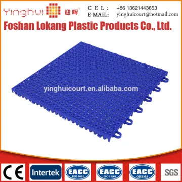 Outdoor PP Interlocking Children Sports Playground plastic Floor covering 0-04
