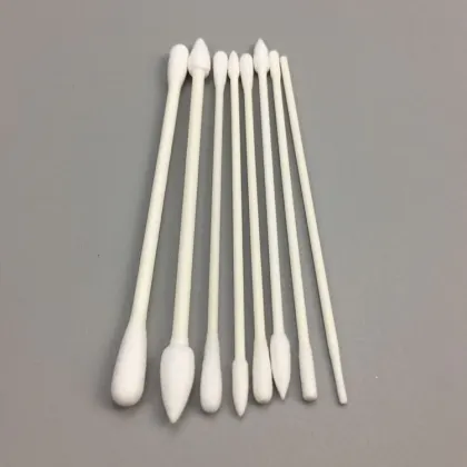 Huby-340 Replacement BB-002 Mini Round Double Tips Clean Room Cotton Swab
