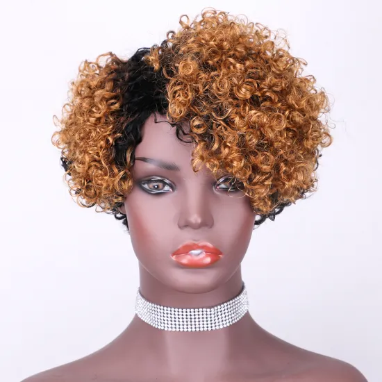 cheap top quality wholesale short Jerry curl bob peruvian hair wigs natural brazilian virgin human hair wigs for black woman