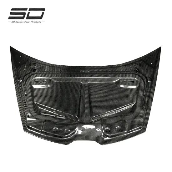 V Style Dry Carbon Fiber Body Kit - Engine Hood Carbon Bonnet for Lamborghini Huracán LP610 LP580