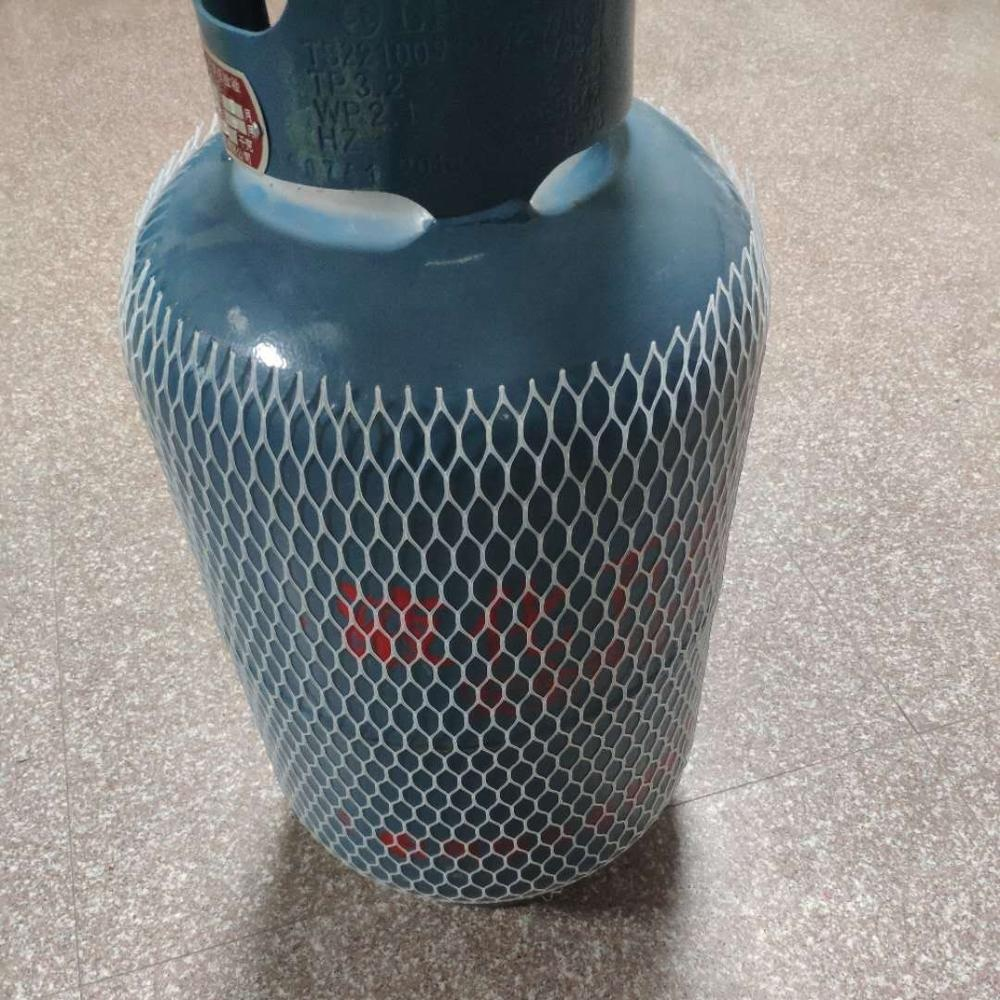 White Blue Black Steel Cylinder Protective Mesh Sleeve 6 White Blue Black Steel Cylinder Protective Mesh Sleeve 6