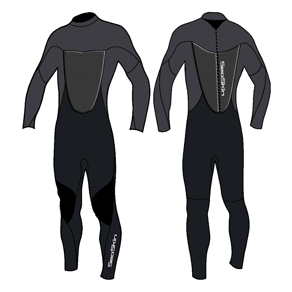 Pakaian Selam Menyelam Kembali Seaskin Men&#39;s Backsuit