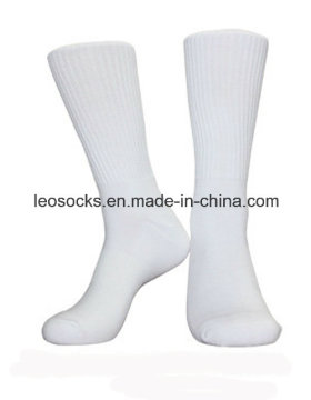 Sport 100% White Blank Sublimation Polyester Socks