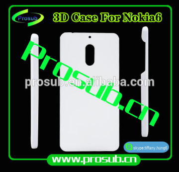 3d sublimation heat transfer blank smartphone case cover for Prosub- Nokia6