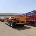 3 Axle Container Flatbed Semi Trailer