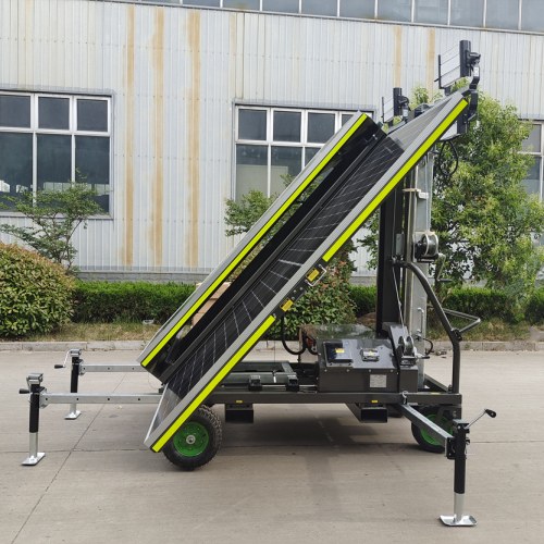 High Mast Tower Solar The portable solar light tower for sports field Supplier