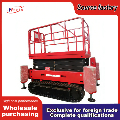 Système avancé de levage sur chenilles à nivellement automatique