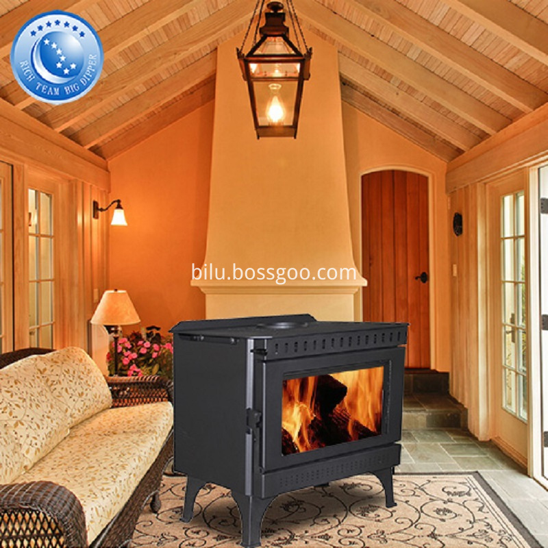 Wood Burning Stoves  Steel Plate Installation