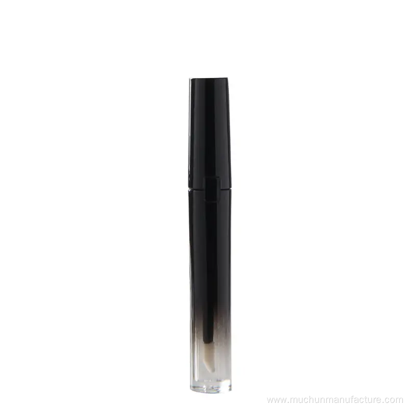 Cosmetic Bottle Black Gradient Lip Gloss Tube