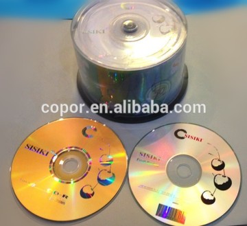 PRINTED CD-R IN COLOURFUL PVC SHRINKWRAP PACK